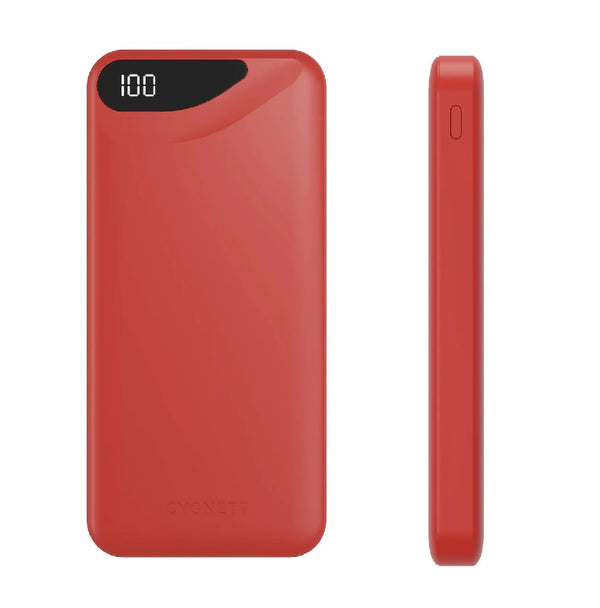 Cygnett - ChargeUp Boost 3rd Gen 10K mAh Power Bank - Red