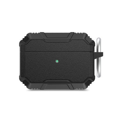 Adventurer - Shockproof Robot Armor Hard Plastic Case for AirPods 1st generation / 2nd generation - Black