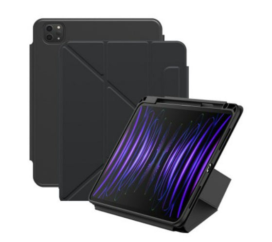 Baseus - Minimalist Series Magnetic Protective Case - Cluster Black - iPad Air 13 (2024)