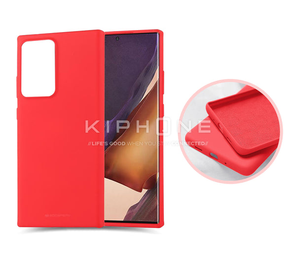 Goospery - Mercury Silicone - Red - Samsung A35 5G