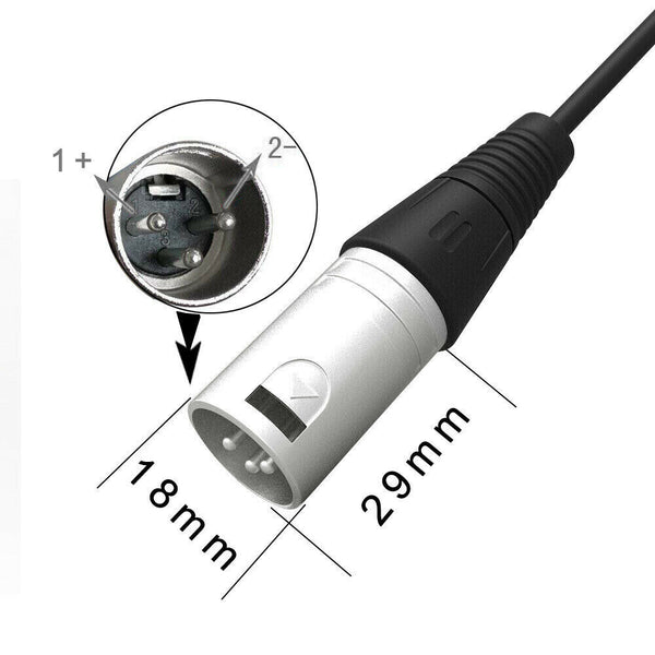 E-Scooter / E-Bike - 67.2v Charger - (18mm 3 pin XLR Tip) - Replacement Charger