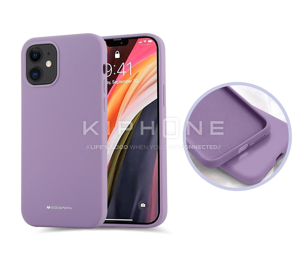 Goospery - Mercury Silicone - Purple - iPhone 16 Pro Max