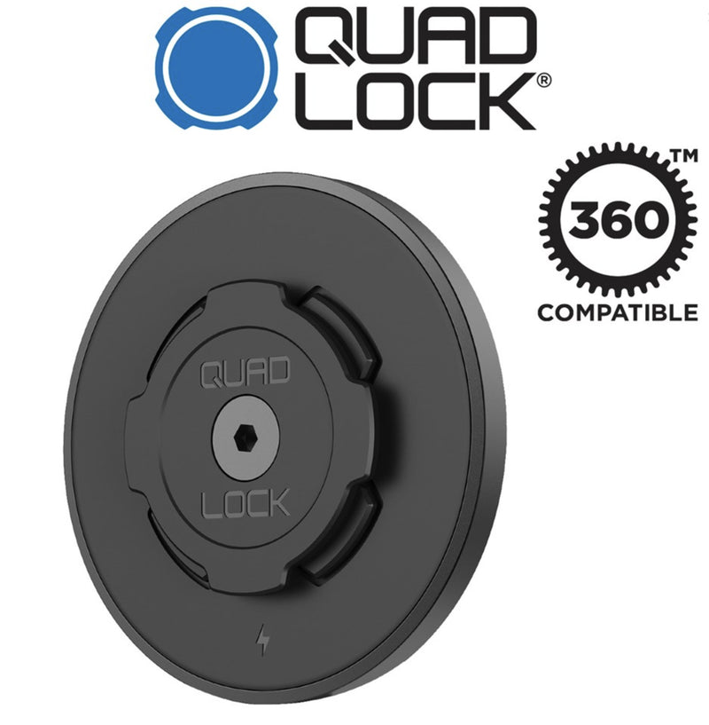 Quadlock - 360 Wireless Charging Head - Car/Desk