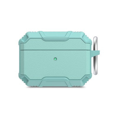 Adventurer - Shockproof Robot Armor Hard Plastic Case for AirPods 1st generation / 2nd generation - Mint