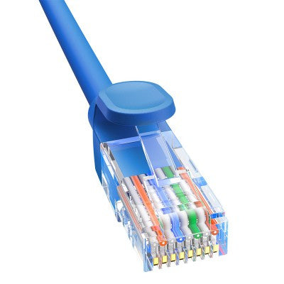 Baseus - CAT6 Cable Gigabit Ethernet Cable - Blue - 1M