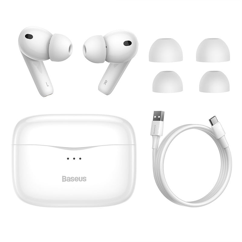 Baseus - SIMU ANC True Wireless Earphones S2 (White)