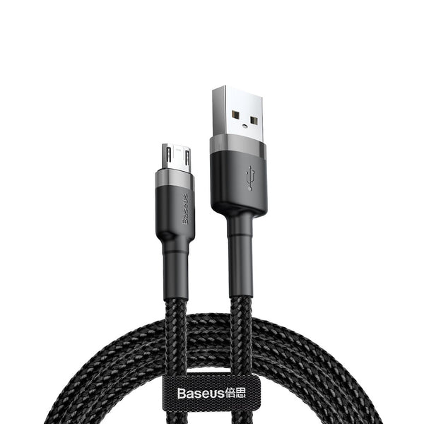 Baseus - Cafule Double Side Insertion Micro USB Charging Cable 1M (Black)