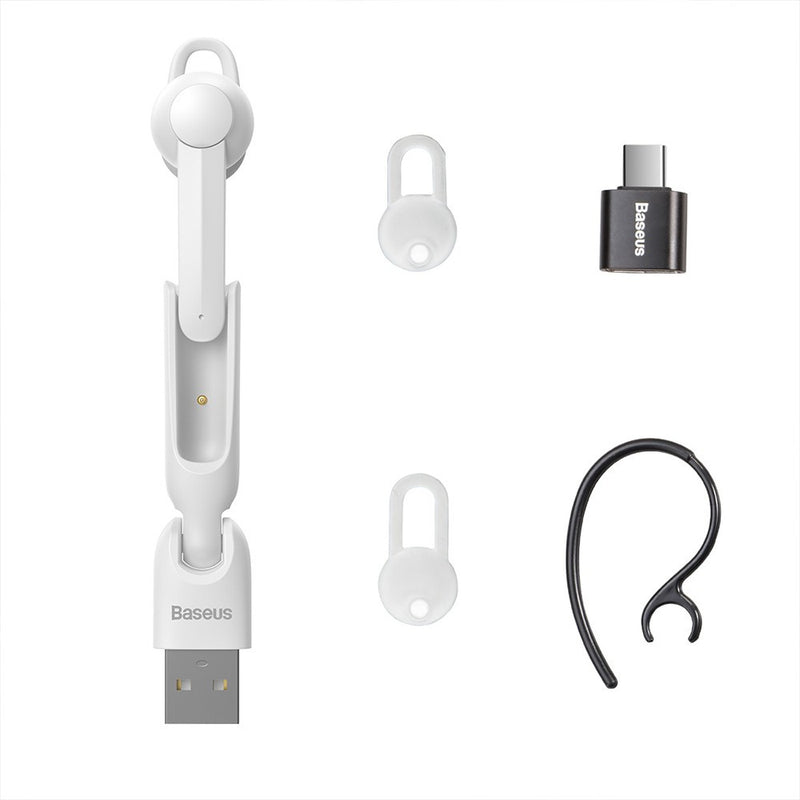 Baseus - Encok Vehicle-mounted Wireless Earphones A05 (White)