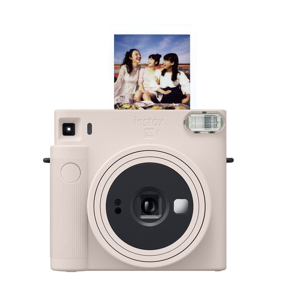 Fujifilm - Chalk White - Instax Square SQ1