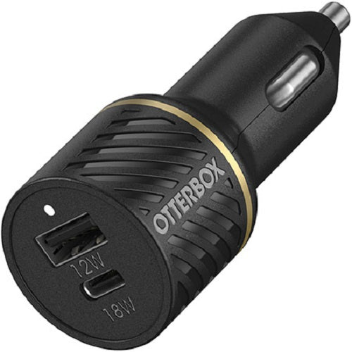 Otterbox - USB-C and USB-A Fast Charge Dual Port - 30W -Black Shimmer