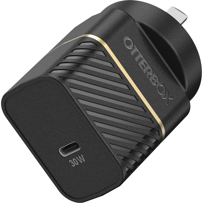 Otterbox - 30W USB-C Fast Charge Wall Charger - Black Shimmer