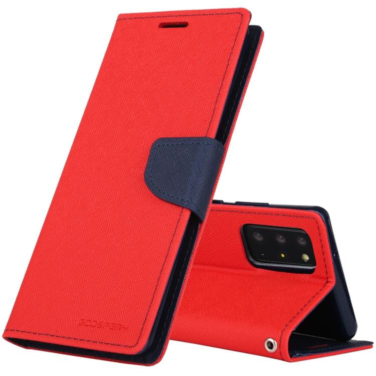 Goospery - Fancy Canvas Diary - Red - iPhone 6 / 6S