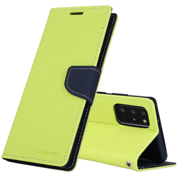 Goospery - Fancy Canvas Diary - Lime - iPhone 13 Pro