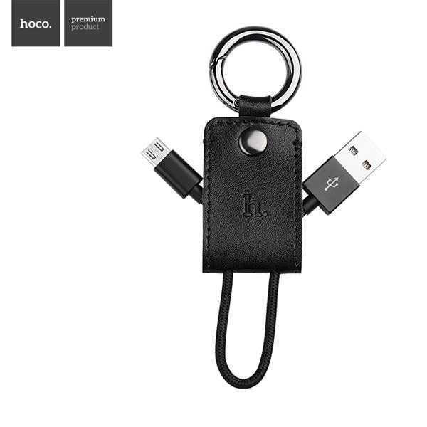 Hoco - Lightning - USB-A - Keychain Charger (10cm)