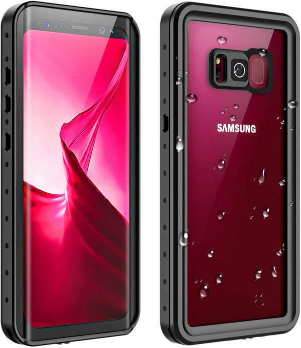 Red Pepper - Waterproof Protective Case - Black - Samsung - S8