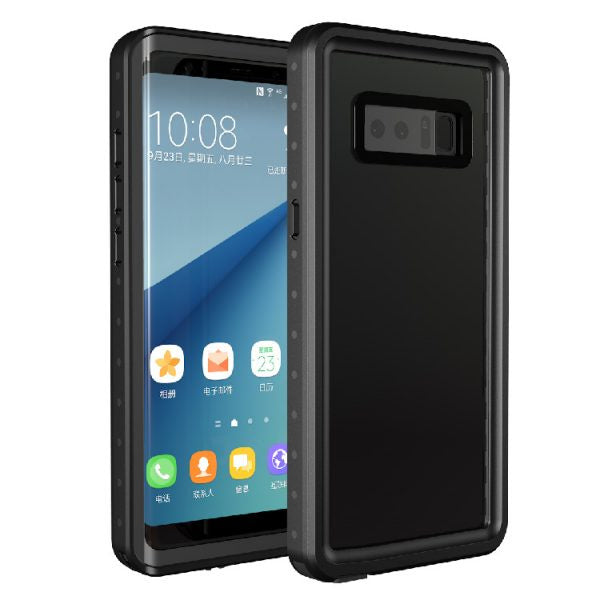 Red Pepper - Waterproof Protective Case - Black - Samsung - Note 8