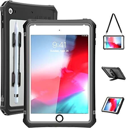 Shellbox -  Waterproof Protective Case - Black - iPad Mini 4 / 5