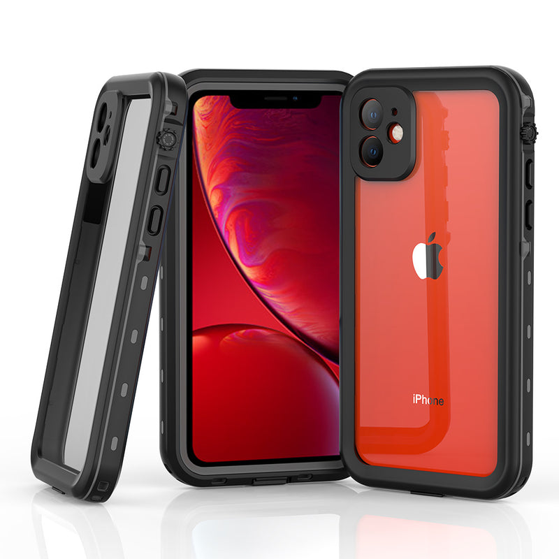 Red Pepper - Waterproof Protective Case - Black - iPhone 11