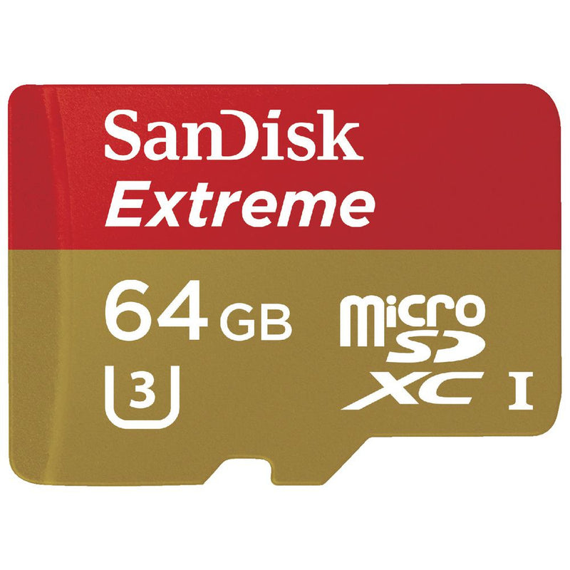 SanDisk Extreme Micro SD Card - 64GB
