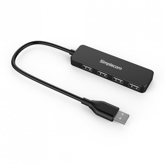 Simplecom - 4 Port Ultra Compact USB 2.0 Hub