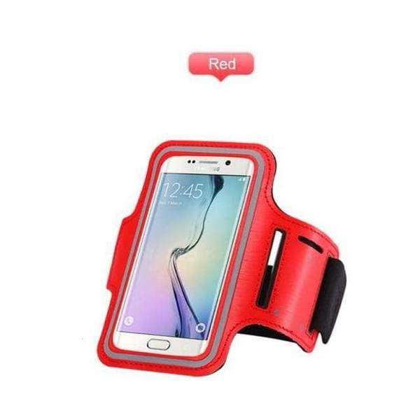 Sports Armband - XL Mobile Phone / House Key - Red