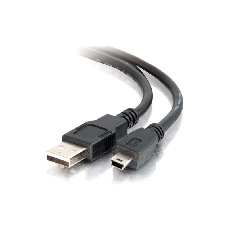 Mini USB - USB-A / Black