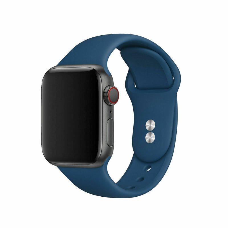 Navy Blue - Small - Apple Watch Silicone Band Strap - 42/44/45/49mm