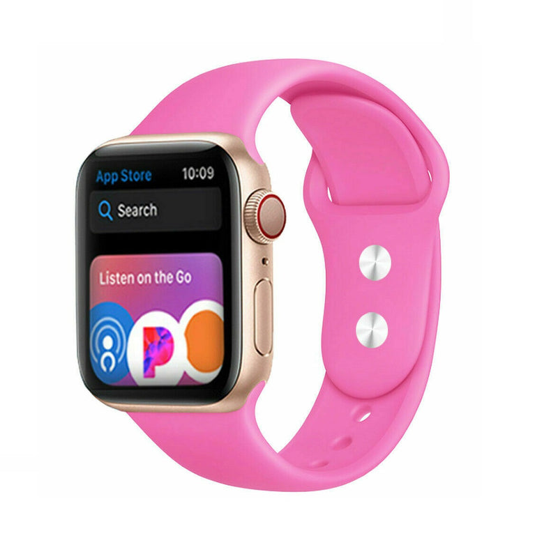 Hot Pink - Small - Apple Watch Silicone Band Strap - 38/40/41mm