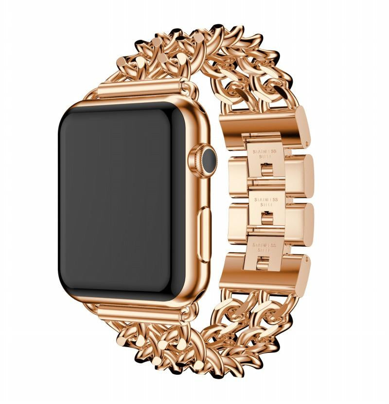 Rose Gold - Apple Watch Jewellery Metal Strap - 38/40/41mm