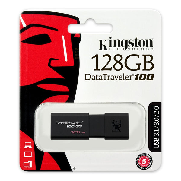 Kingston - 128GB - USB Flash Drive