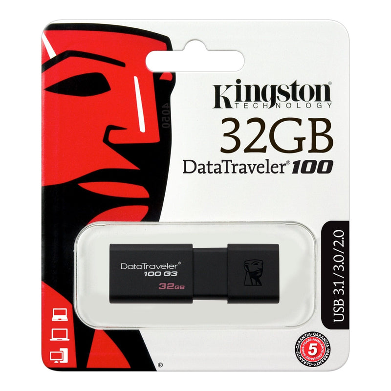 Kingston - 32GB - USB Flash Drive