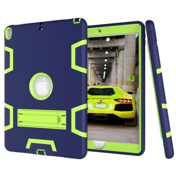 Hybrid Protective Silicone Case - Blue / Green - iPad Pro 10.5 / Air 3