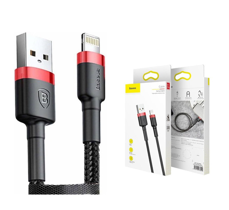 Baseus - USB-A - Lightning - Cafule Cable - Red - 3M