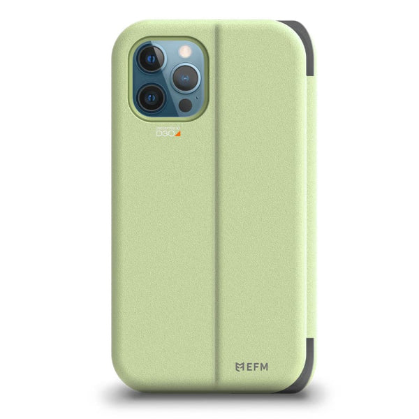 EFM - Miami Wallet Case Armour with D3O - Pale Mint - iPhone 12 Pro Max