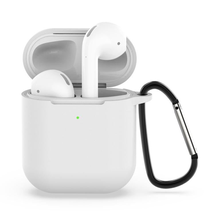 WHITE - Silicone Protective Case - Airpods Gen 1 / 2