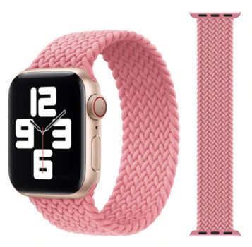 Pink - Apple Watch Braided Band Strap  - 42/44/45/49mm