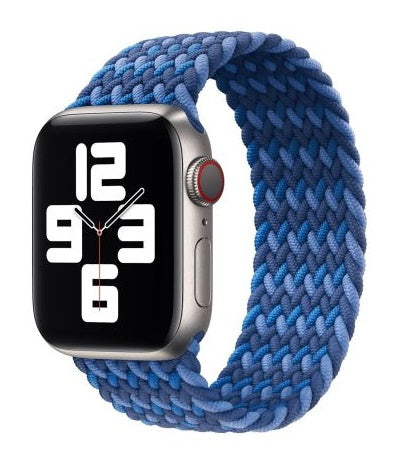 Navy/Blue - Apple Watch Braided Band Strap  - 42/44/45/49mm