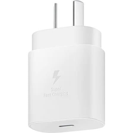 Samsung - 25w - USB-C - Fast Charge - Wall Adaptor / White