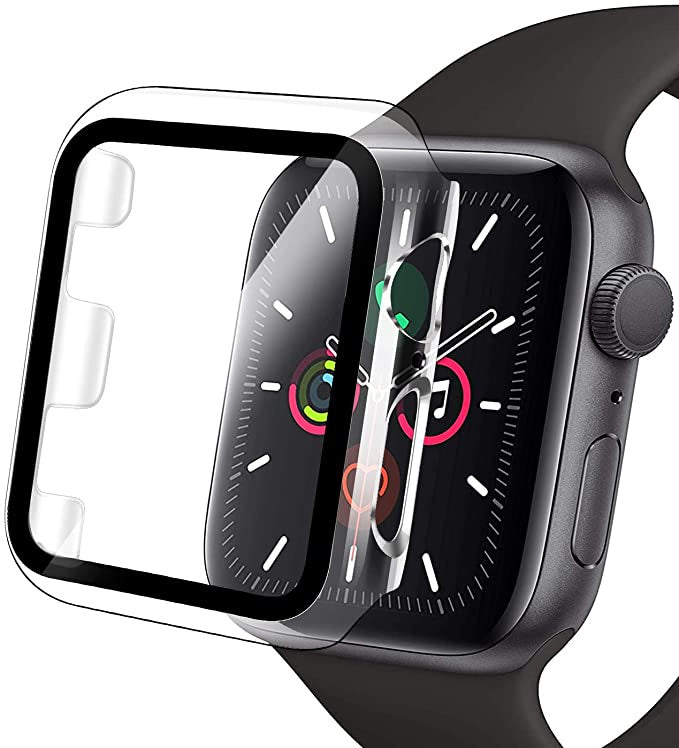 Clear - Apple Watch / TPU Case + Tempered Glass - Series - 7/8/9 - 41mm