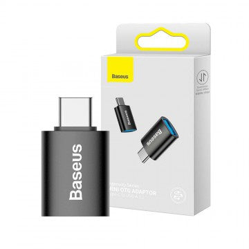 Baseus Ingenuity USB-C to USB-A Adapter OTG USB 3  - Black