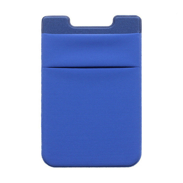 Stick-On Wallet / Fabric - Royal Blue