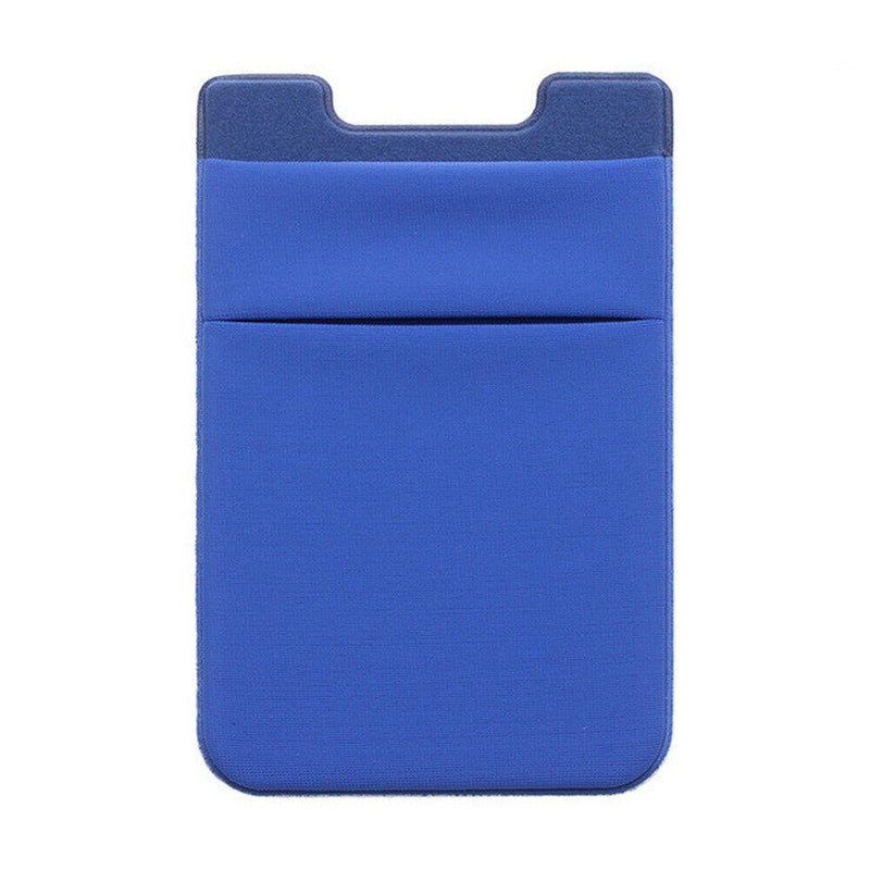 Stick-On Wallet / Fabric - Royal Blue