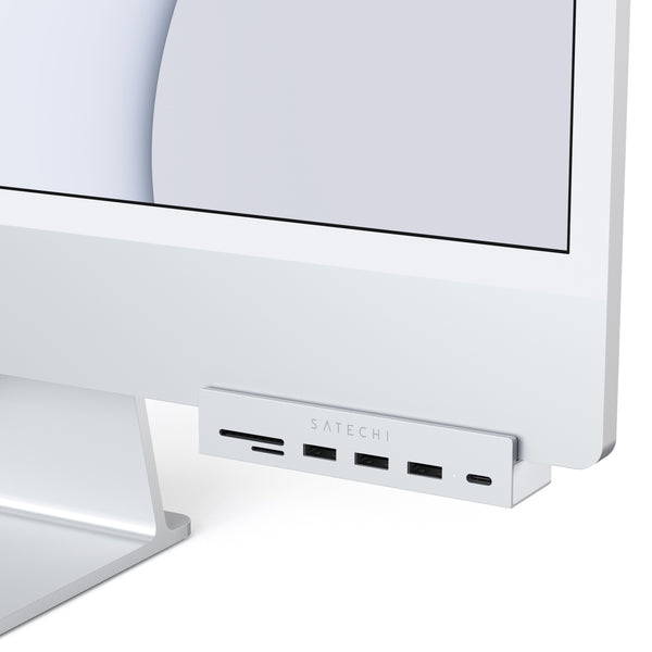 Satechi USB-C Clamp Hub for 24" iMac (Silver)