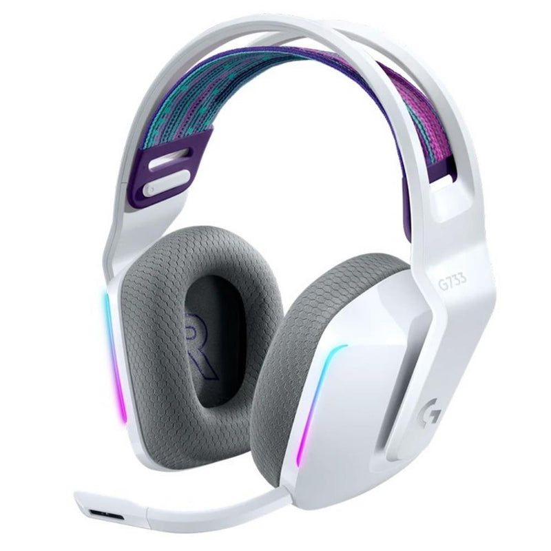 Logitech G733 Lightspeed Wireless RGB Gaming Headset/Headphones White