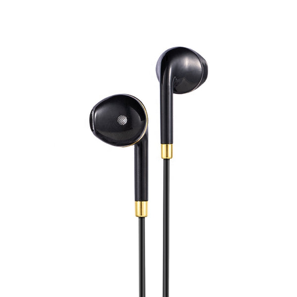 KIVEE - MT05B earphone 3.5mm 1.2M Black