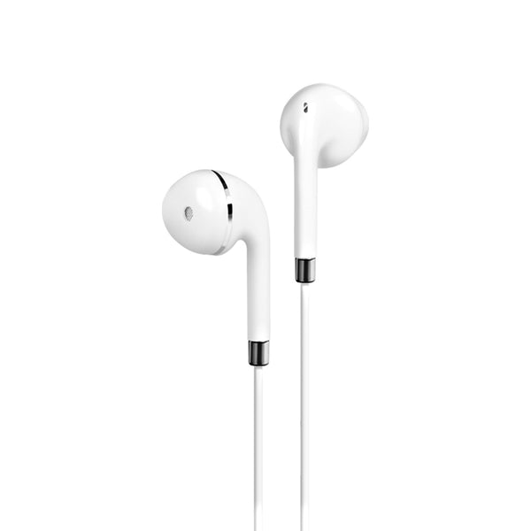 KIVEE - MT05W earphone 3.5mm 1.2M White