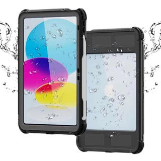 Shellbox -  Waterproof Protective Case - Black - iPad 10th Gen