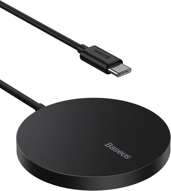 Baseus - Simple Mini3 Magnetic Wireless Charger (Black)