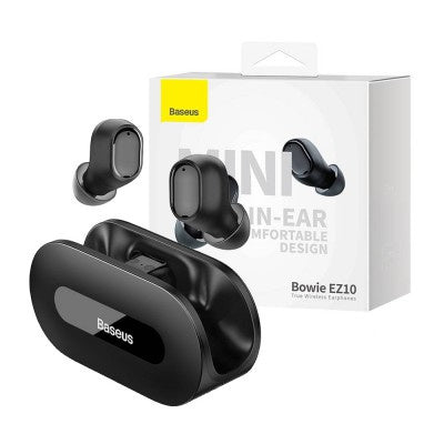 Baseus Bowie EZ10 TWS Wireless Earphones - Black