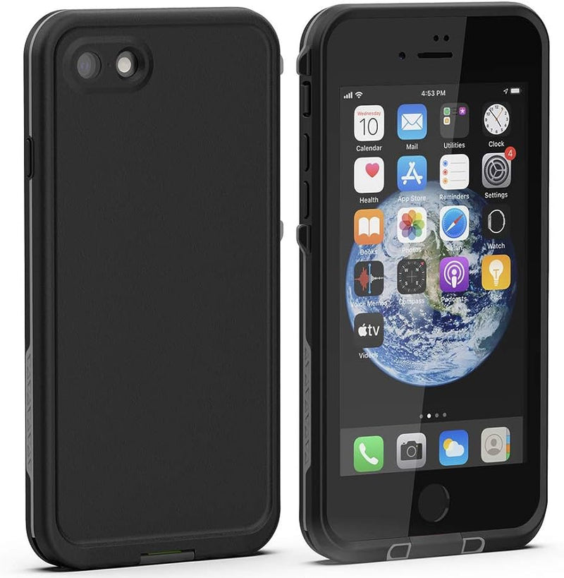 Shellbox -  Waterproof Protective Case - Black - Apple iPhone 7/8/SE